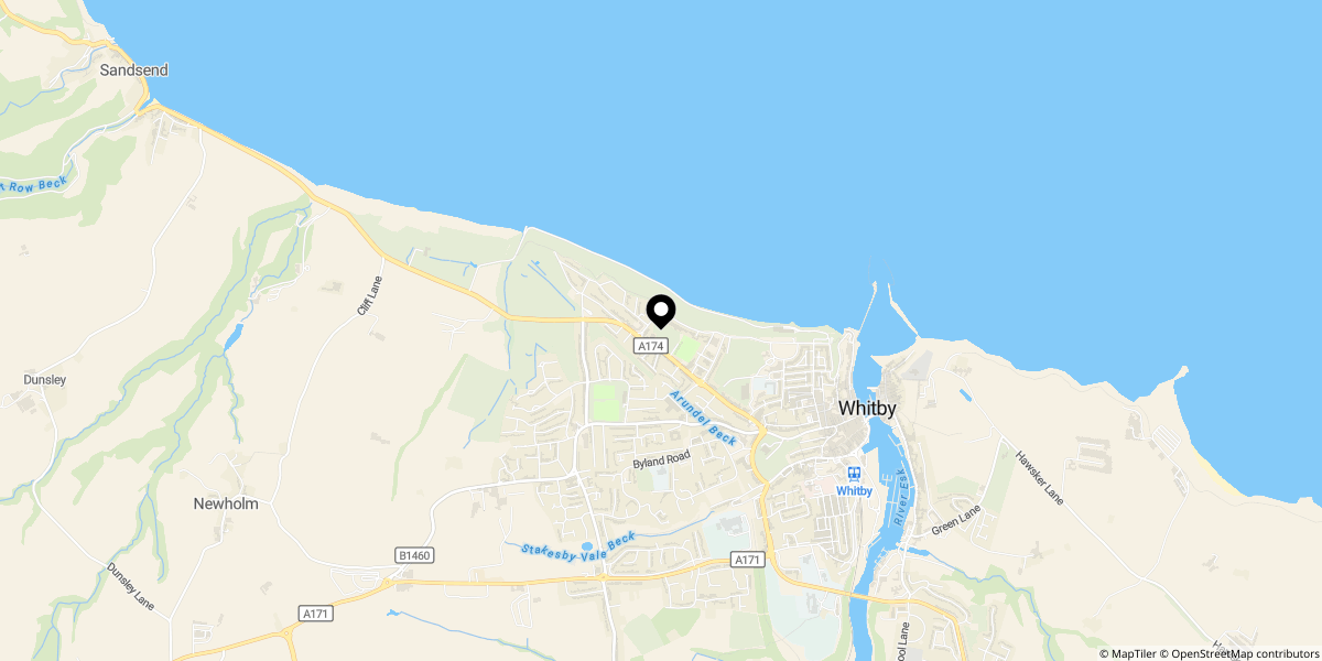 Approximate location of Fairways Court